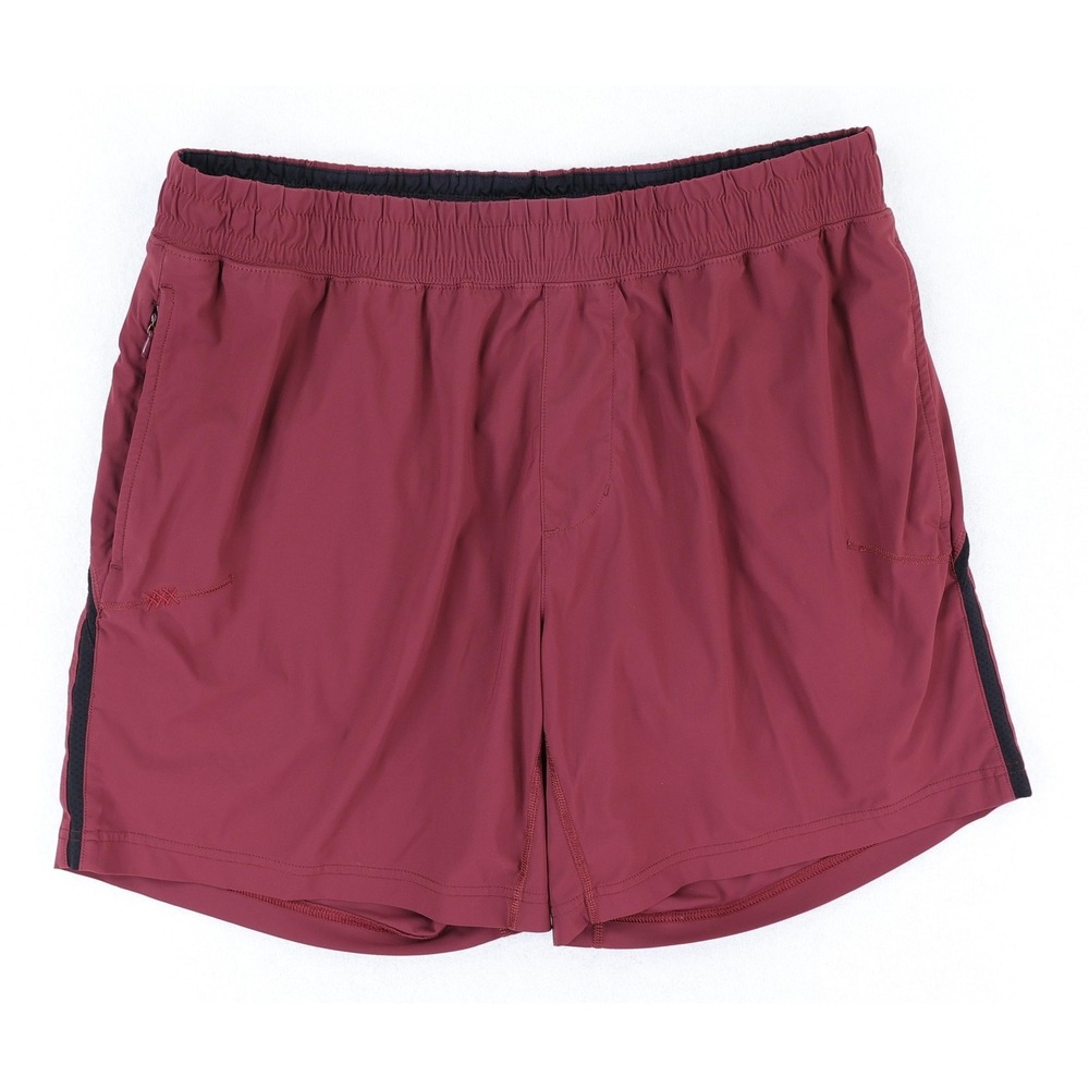 Rhone Versatility Short Mens Large Red Lined 7" Running Athletic Gym Athleisure